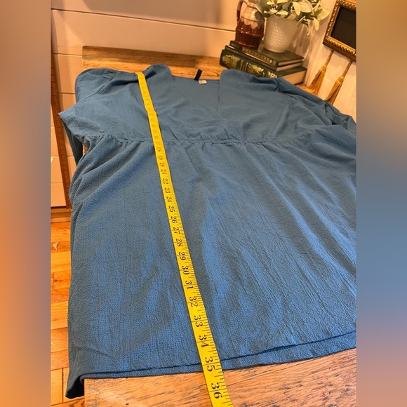 💙 H&M DIVIDED – Blue V-neck Dress – Size 4X - Picture 5 of 7